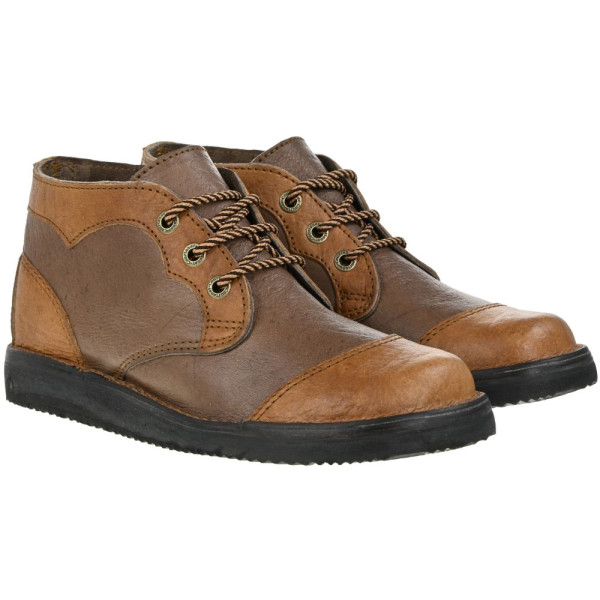 Courteney Voortrekker in Two Tone Kudu Leather