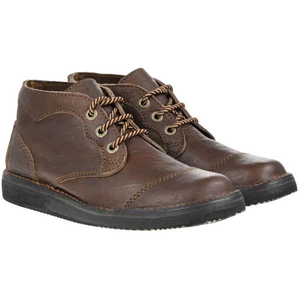 Courteney Voortrekker in Dark Brown Kudu Leather